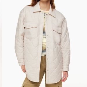 Wilfred Free Aritzia The Ganna™ Quilted Jacket Bone Size XS NWT